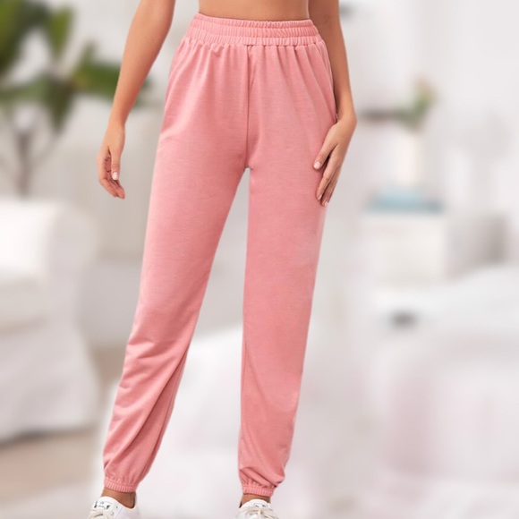 Pink sweatpants sale Clearance